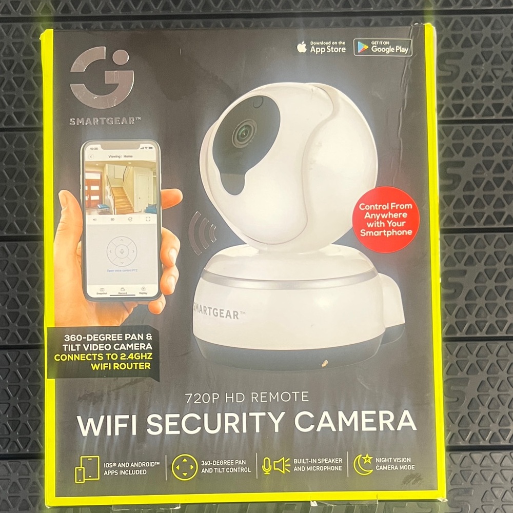 SmartGear White WiFi Security Camera